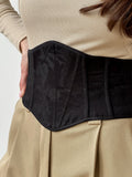 Jacquard corset belt, black jacquard underbust corset belt, custom renaissance corset, Victorian corset top, plus size underbust corset belt