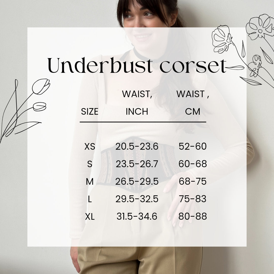 Ukraine red corset belt, custom plus size underbust corset, renaissance corset, Victorian corset top