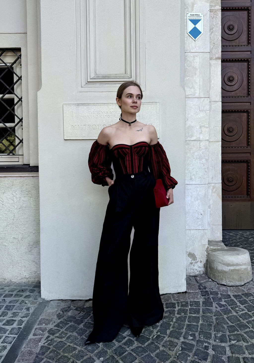 Corset top Ukraine, hand made corset top, corset with long detachable sleeves