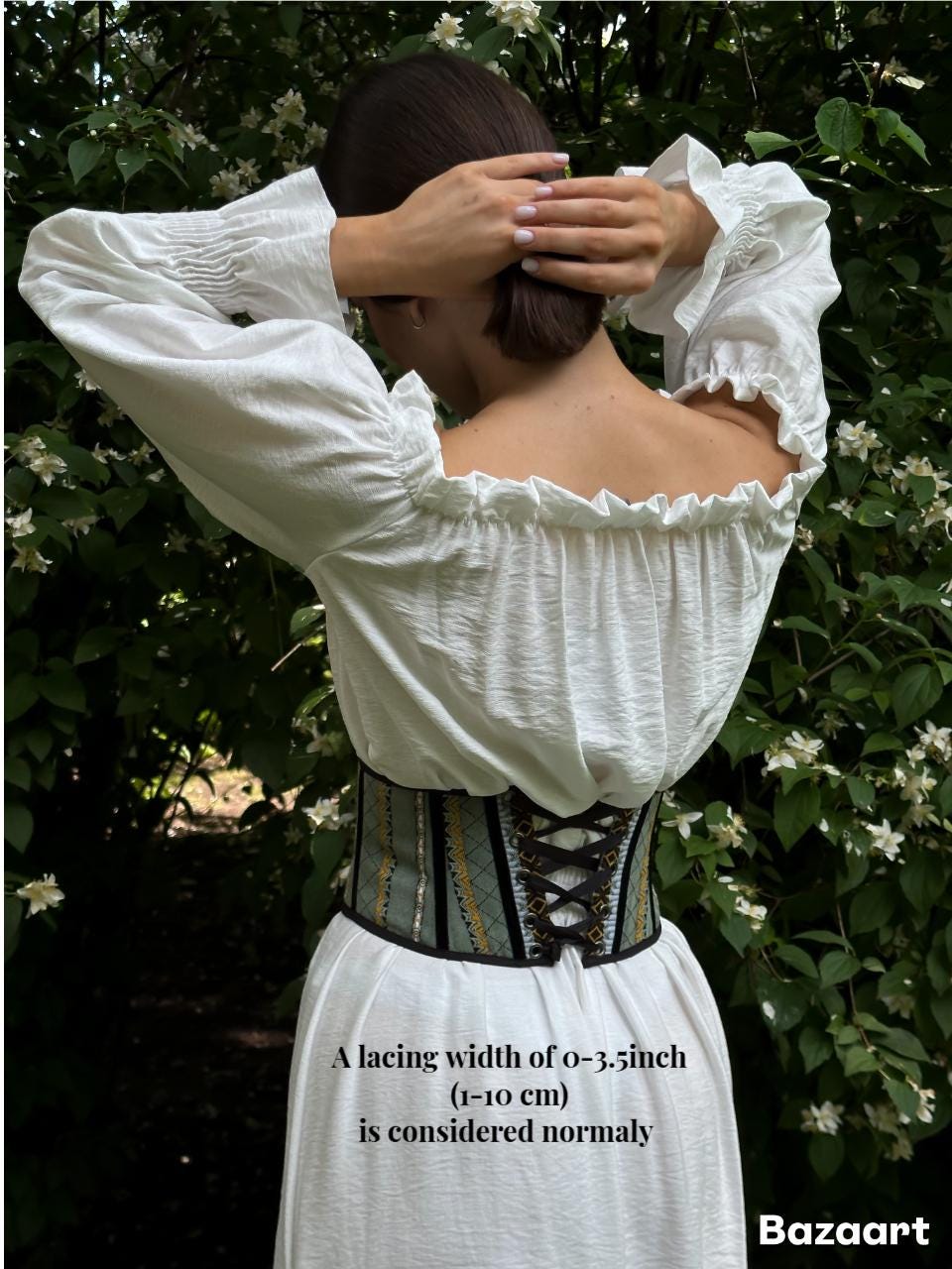 Underbust corset belt, underbust corset waist, renaissance corset, Victorian corset top, mens corset belt