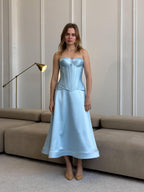 Long skirt, satin maxi skirt , A-line girls skirt, prom outlook, wedding outlook, bridesmaid