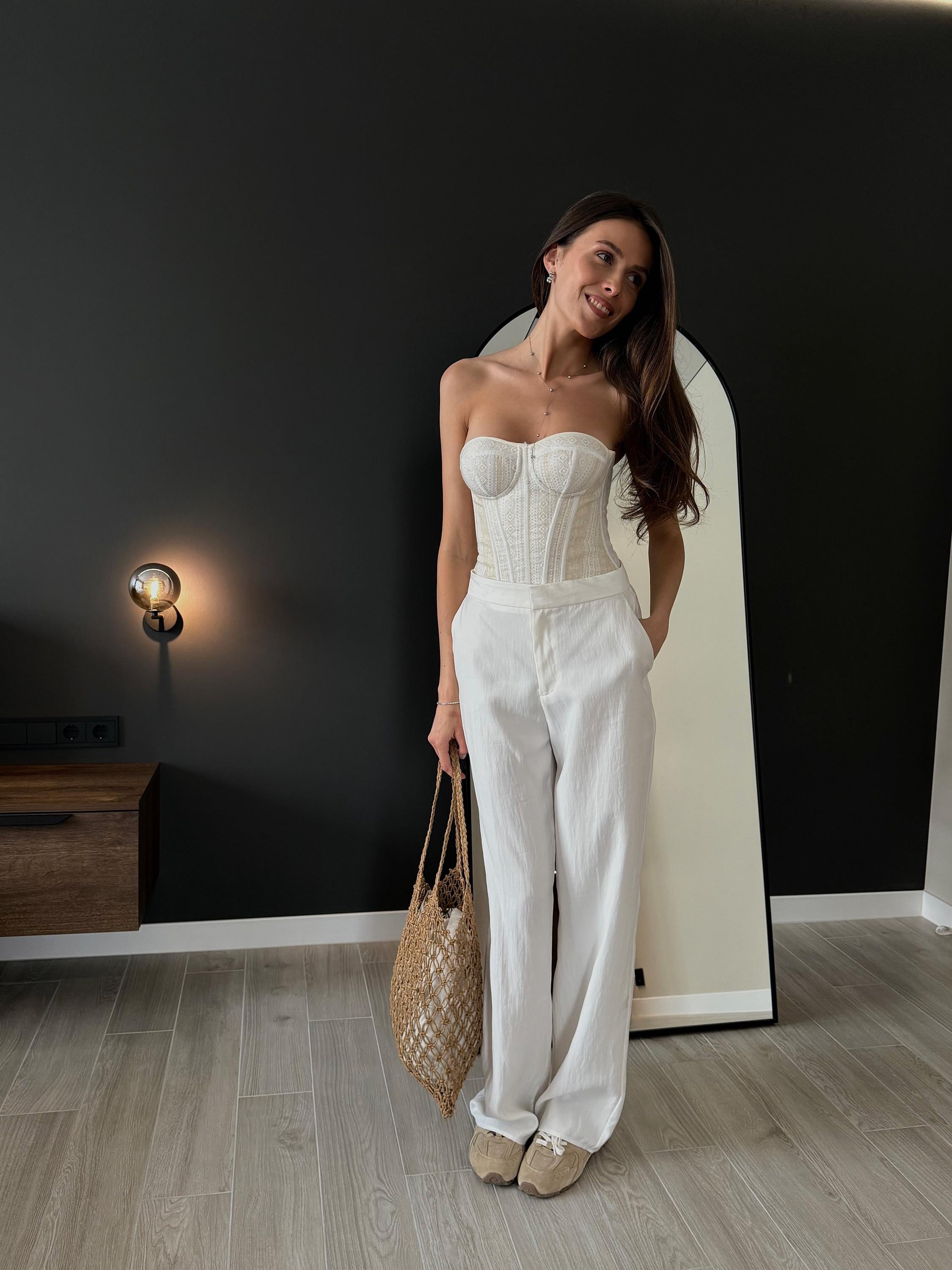 Corset wedding dress, wedding gown ivory corset, custom wedding guest dress
