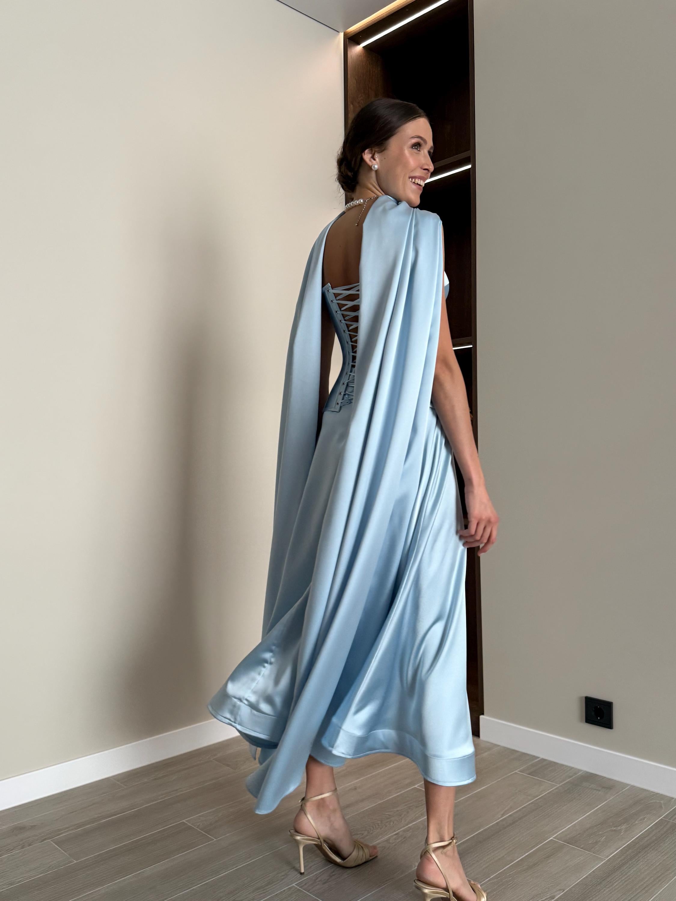 Corset Top and midi Skirt Set with shawl, ideal for Bridesmaids, Wedding Guests, and Bachelorette Parties, overbust corset top