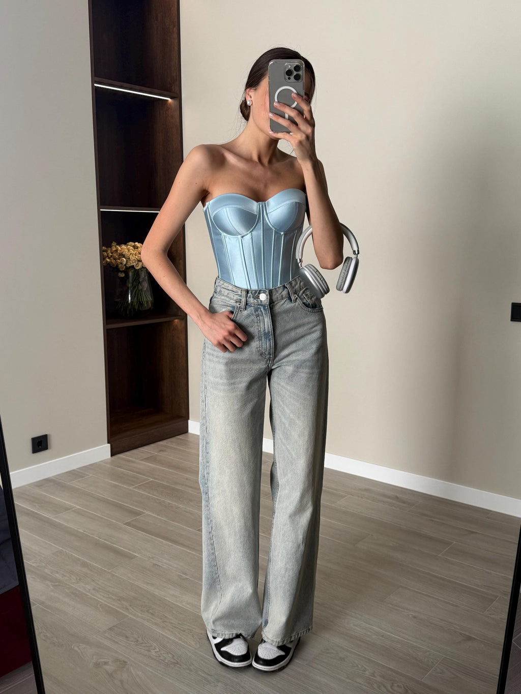 Corset Top and midi Skirt Set with shawl, ideal for Bridesmaids, Wedding Guests, and Bachelorette Parties, overbust corset top