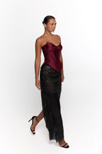 Corset top & mini skirt set, beautiful Bachelorette Wedding guest dress, Prom dress, and festival outfits!