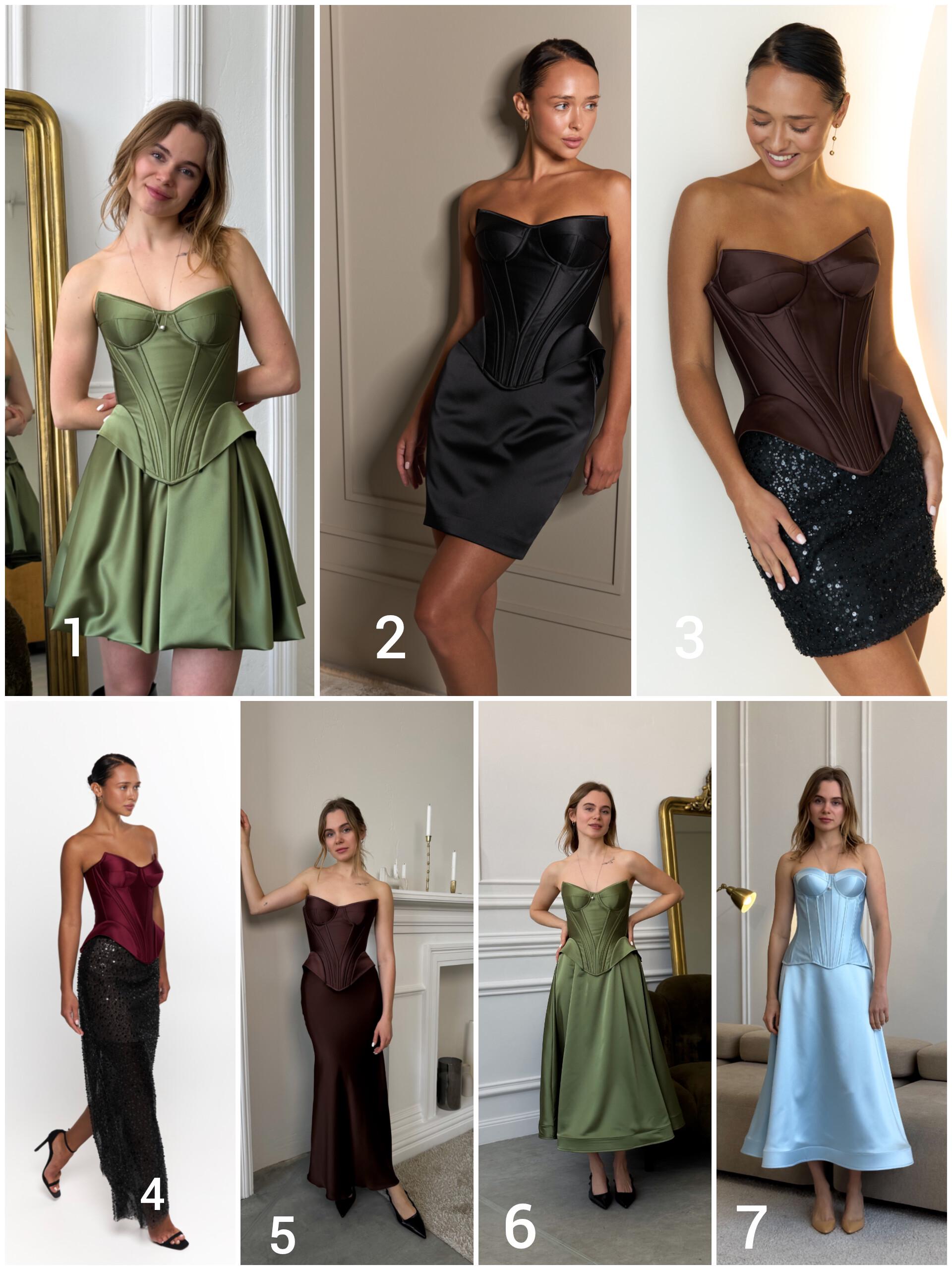Plus size corset, Bachelorette, wedding guest dress, Prom dress, and festival outfits