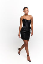 Corset top & mini skirt set, beautiful Bachelorette Wedding guest dress, Prom dress, and festival outfits!