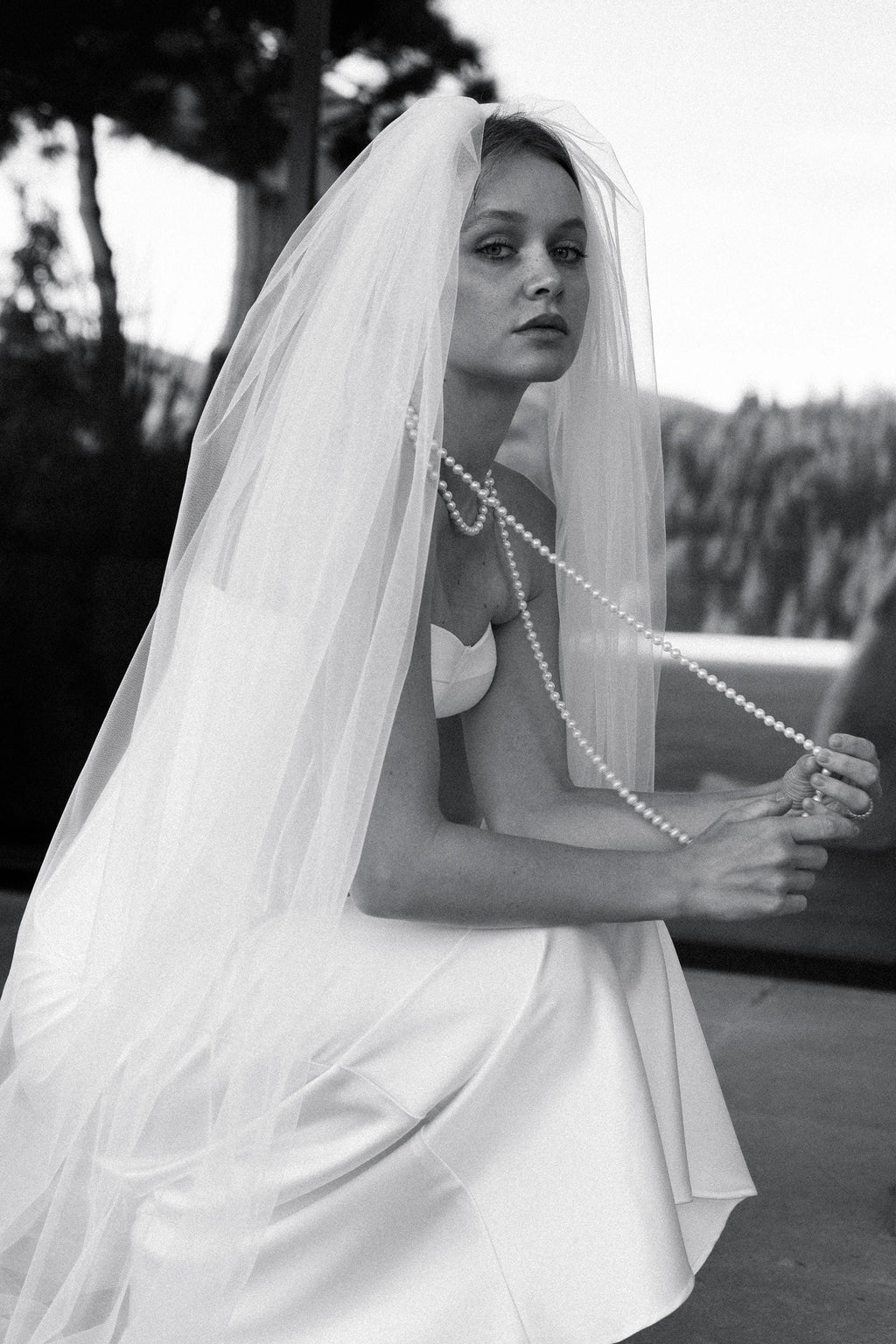 Soft tule bridal veil, wedding veil, long chapel length, cathedral length
