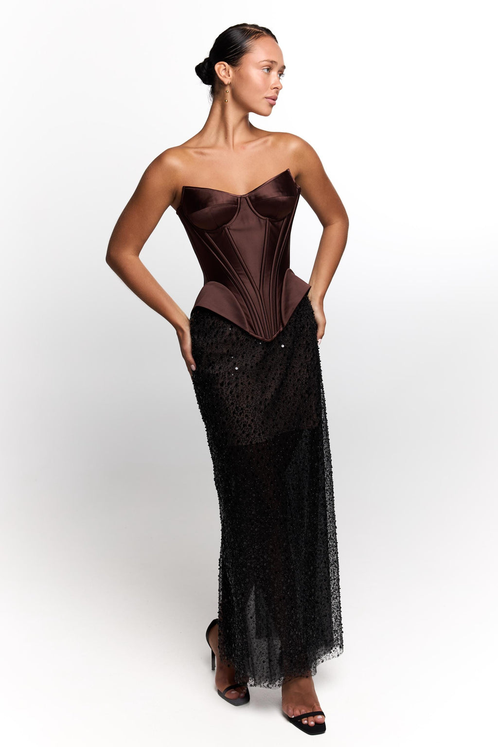Corset top & mini skirt set, beautiful Bachelorette Wedding guest dress, Prom dress, and festival outfits!