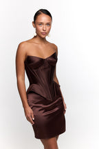Corset top & mini skirt set, beautiful Bachelorette Wedding guest dress, Prom dress, and festival outfits!
