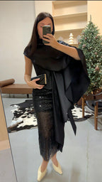 Cape, evening wrap, elegant shawl for your festival outfits, Prom dress