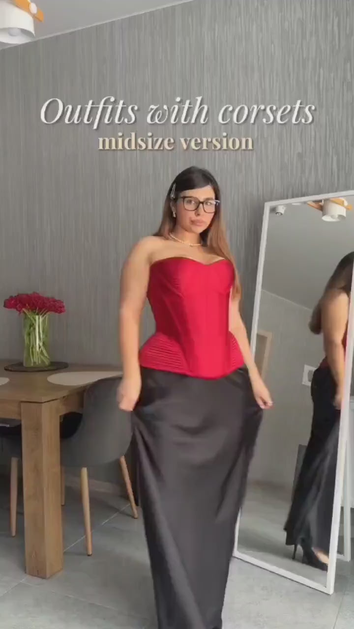 Corset top plus size, wedding guest dress, Prom dress, and festival outfits!